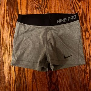 Grey Nike Pro Spandex